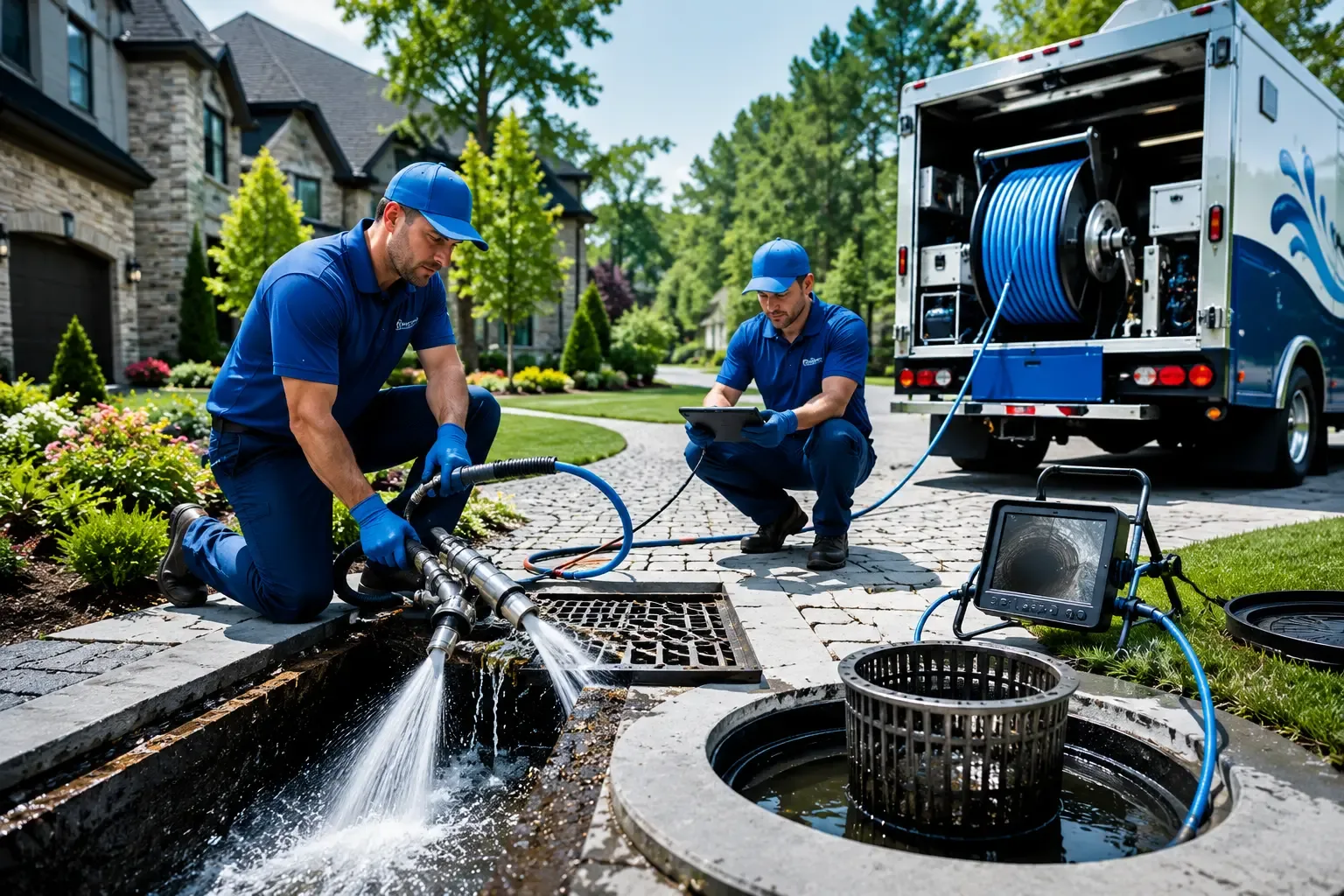 Local outdoor drain cleaning professionals in Minster, OH