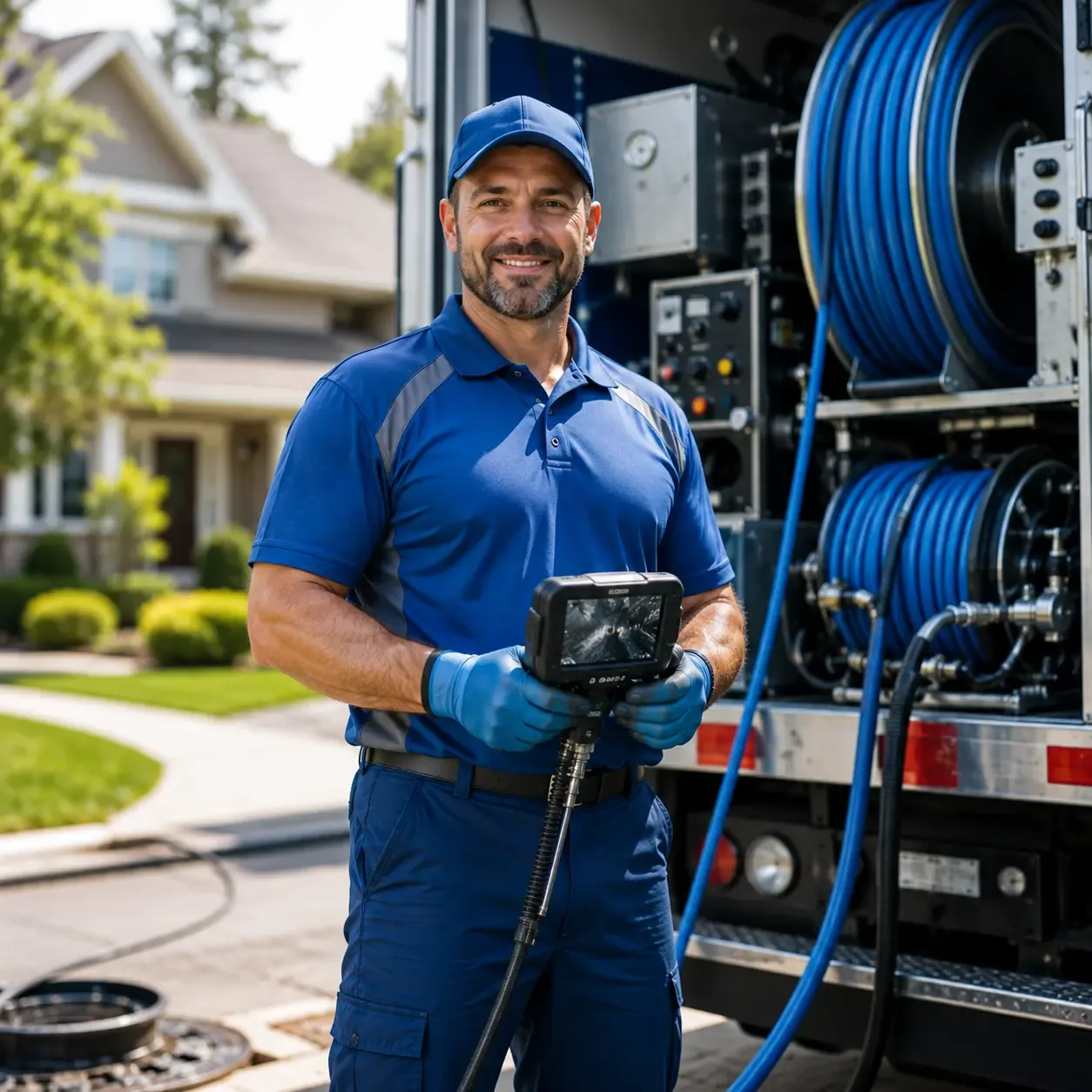 Local outdoor drain cleaning specialists in Minster, OH